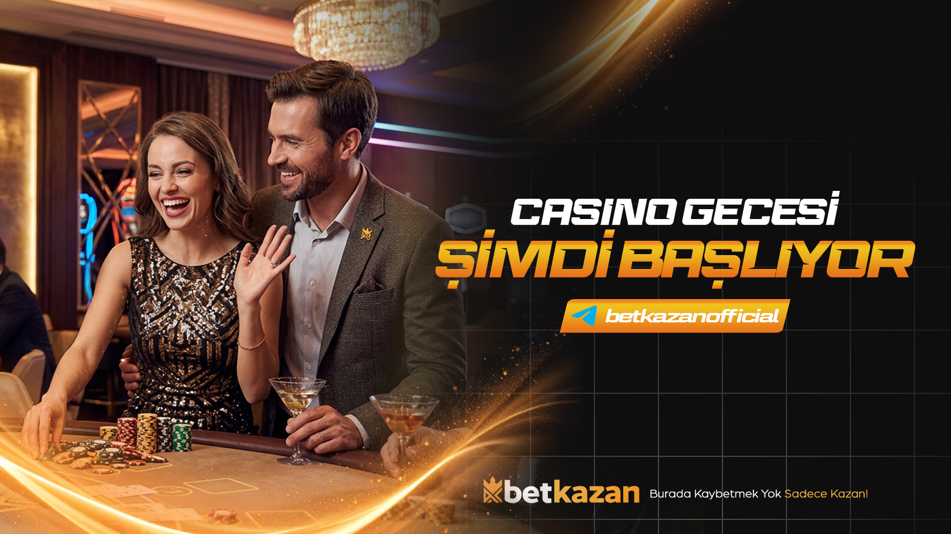 Casino Gecesi Simdi Basliyor